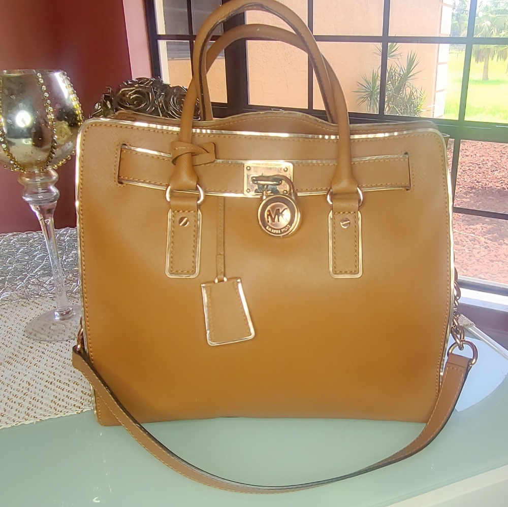Michael Kors purse with locks